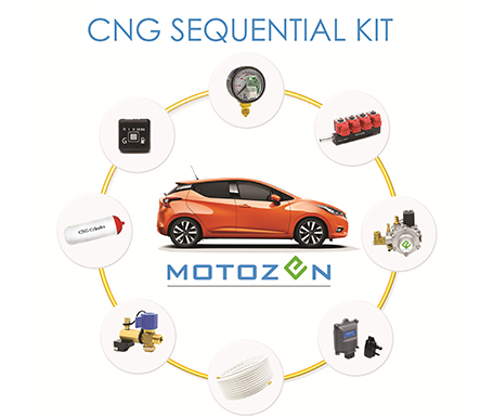 Sequential CNG Kits in Delhi | Motozen Cng